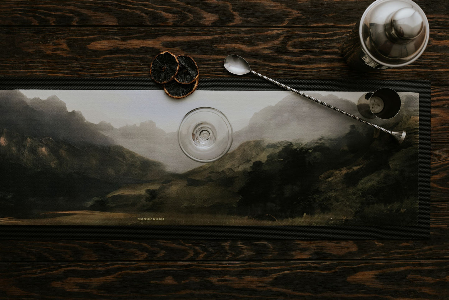 Large Bar Mat - The Landscape- Manor Road- (Back-Order)