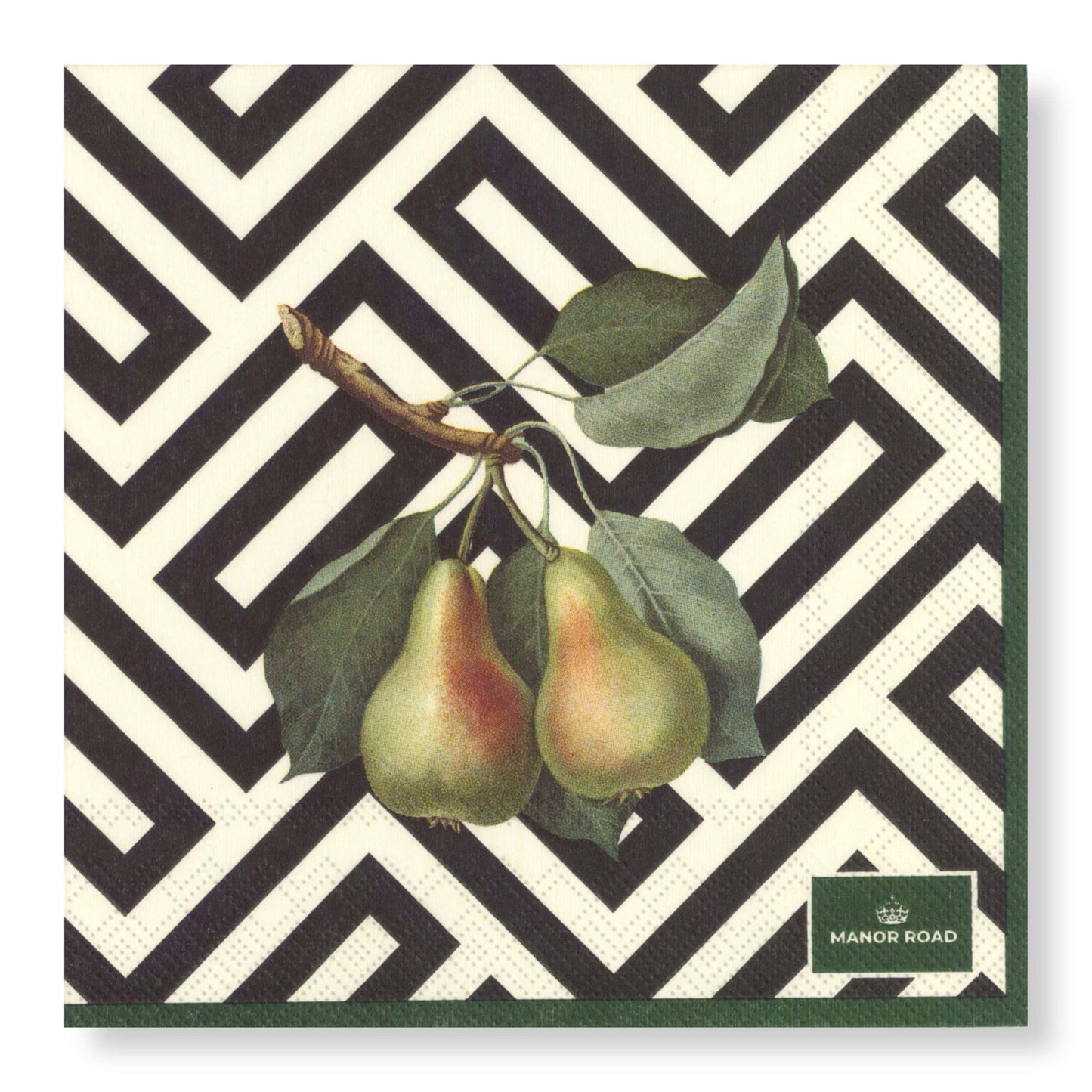 Provincial Pear Luncheon Paper Napkin- 20pk- Manor Road