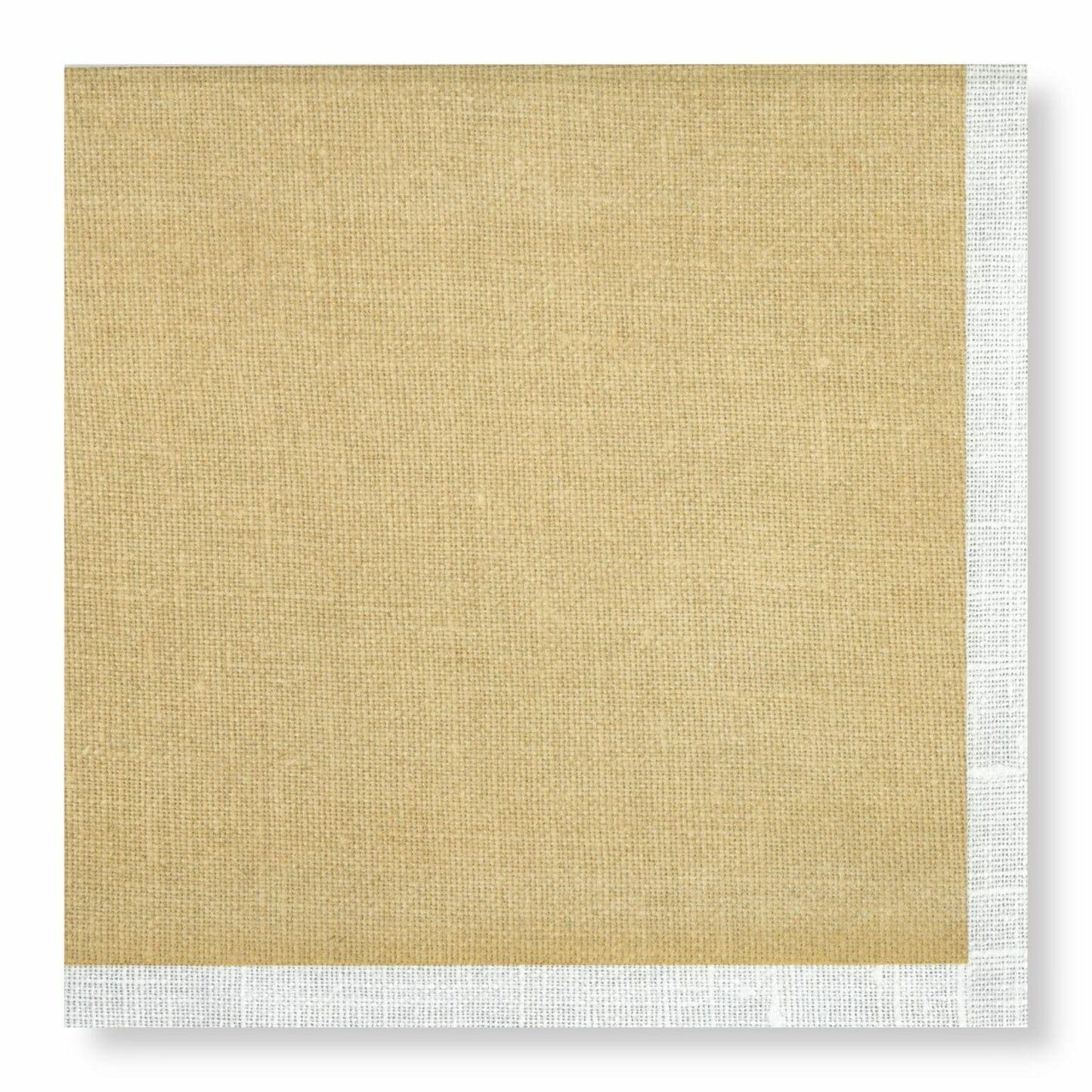 Linen Gold Dinner Paper Napkins- 20pk- Manor Road