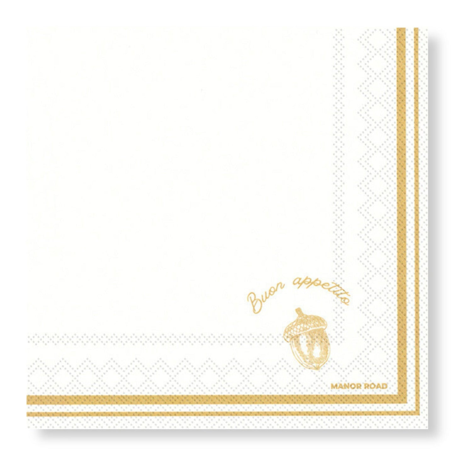 Buon Appetito Cocktail Paper Napkins- 20pk- Manor Road