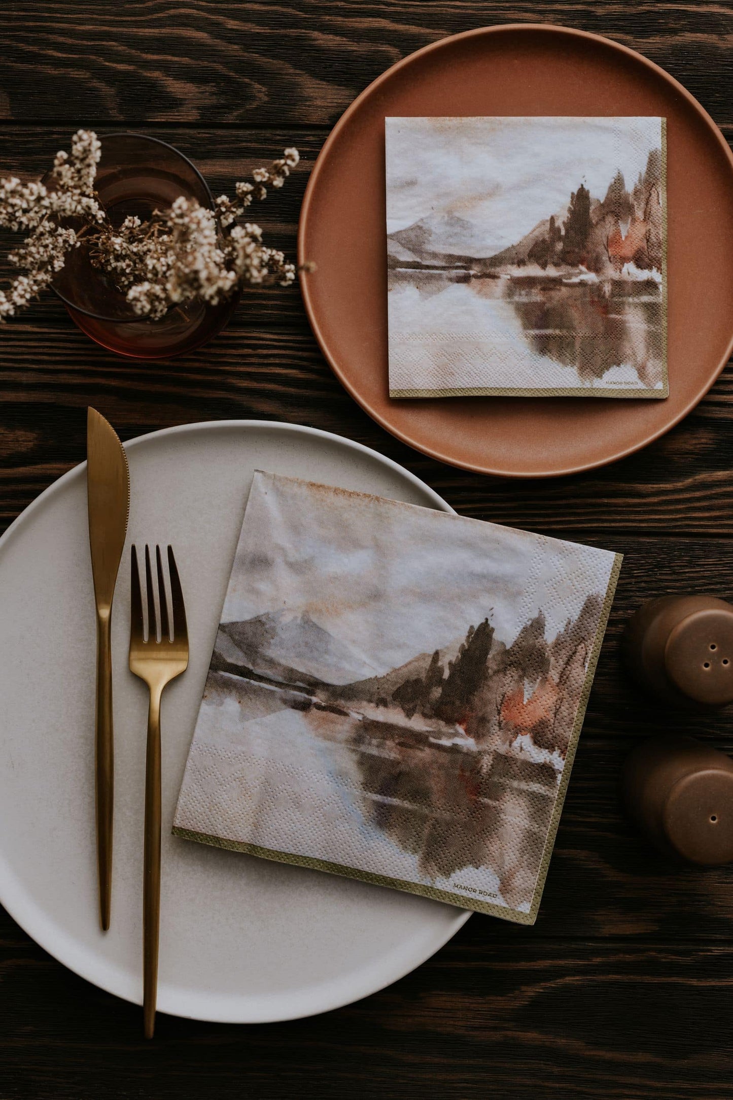 The Lake Napkins - Cocktail- Manor Road