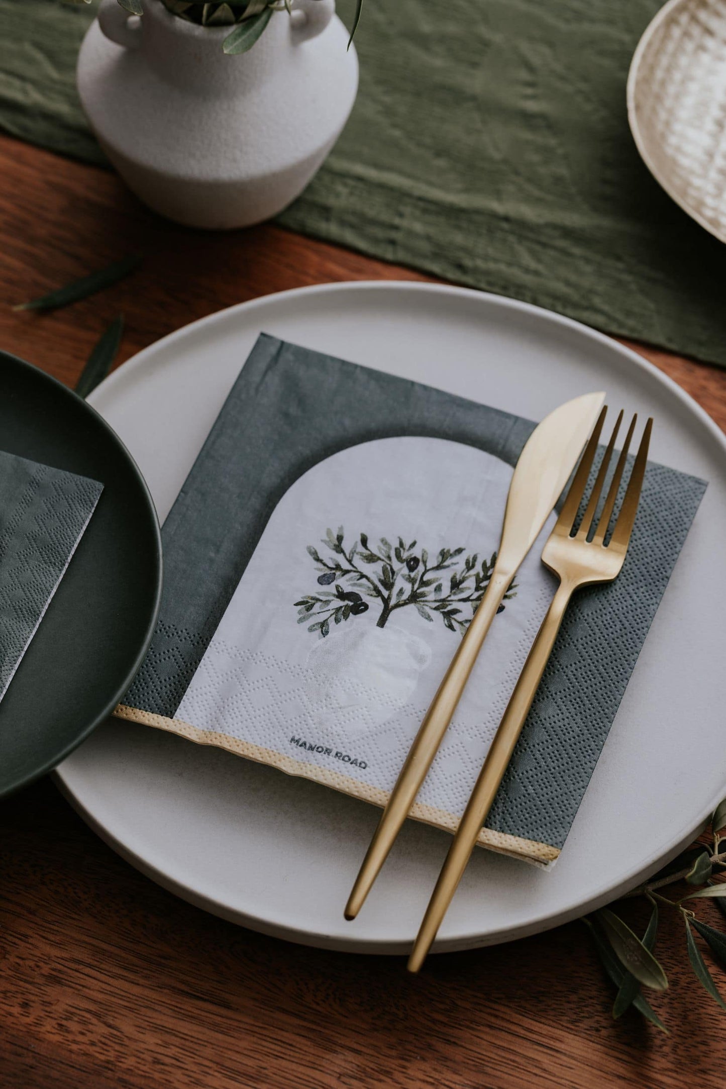 Tuscany Napkins - Cocktail- Manor Road