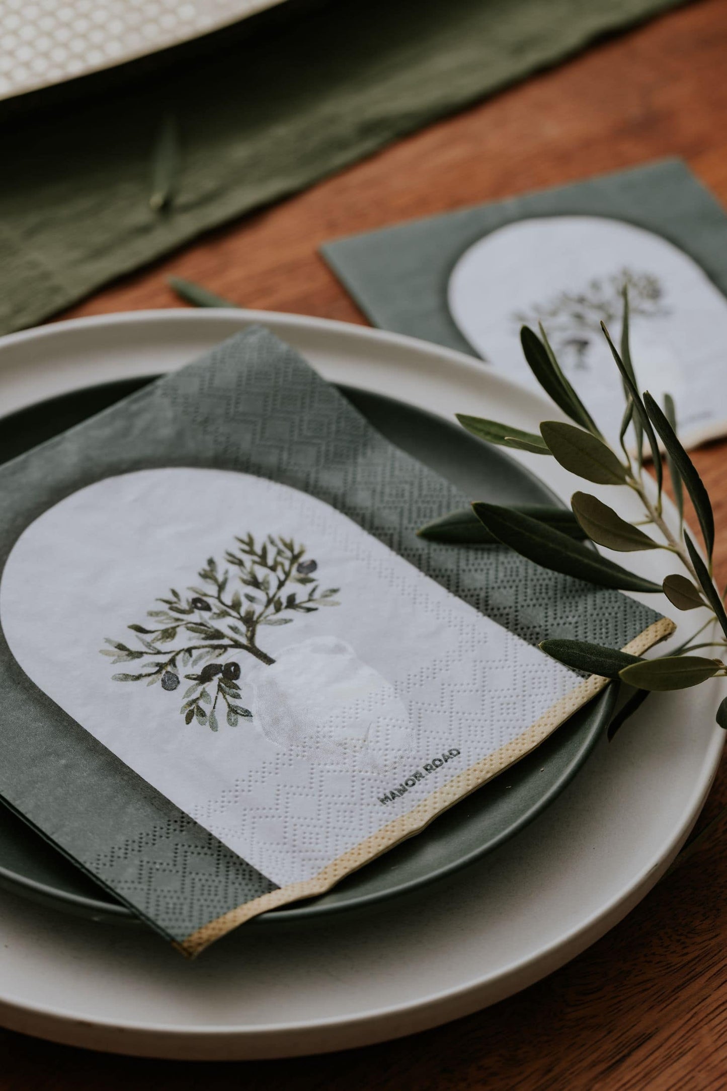 Tuscany Napkins - Cocktail- Manor Road