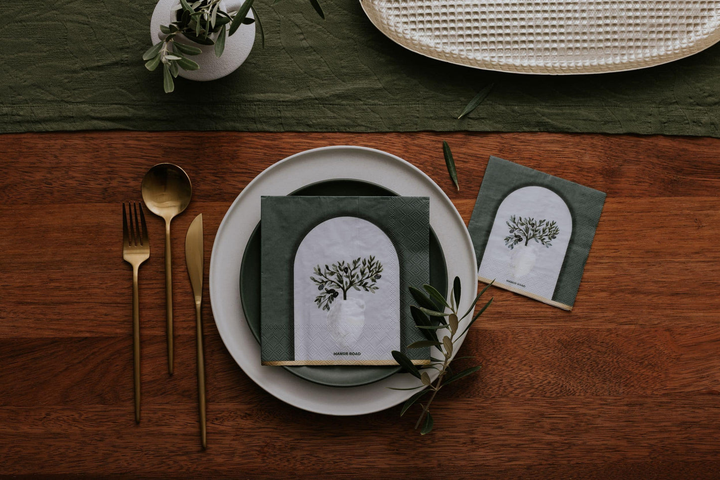 Tuscany Napkins - Cocktail- Manor Road