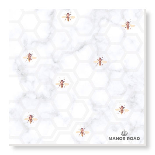 Marbled Bee Dinner Paper Napkins- 20pk- Manor Road