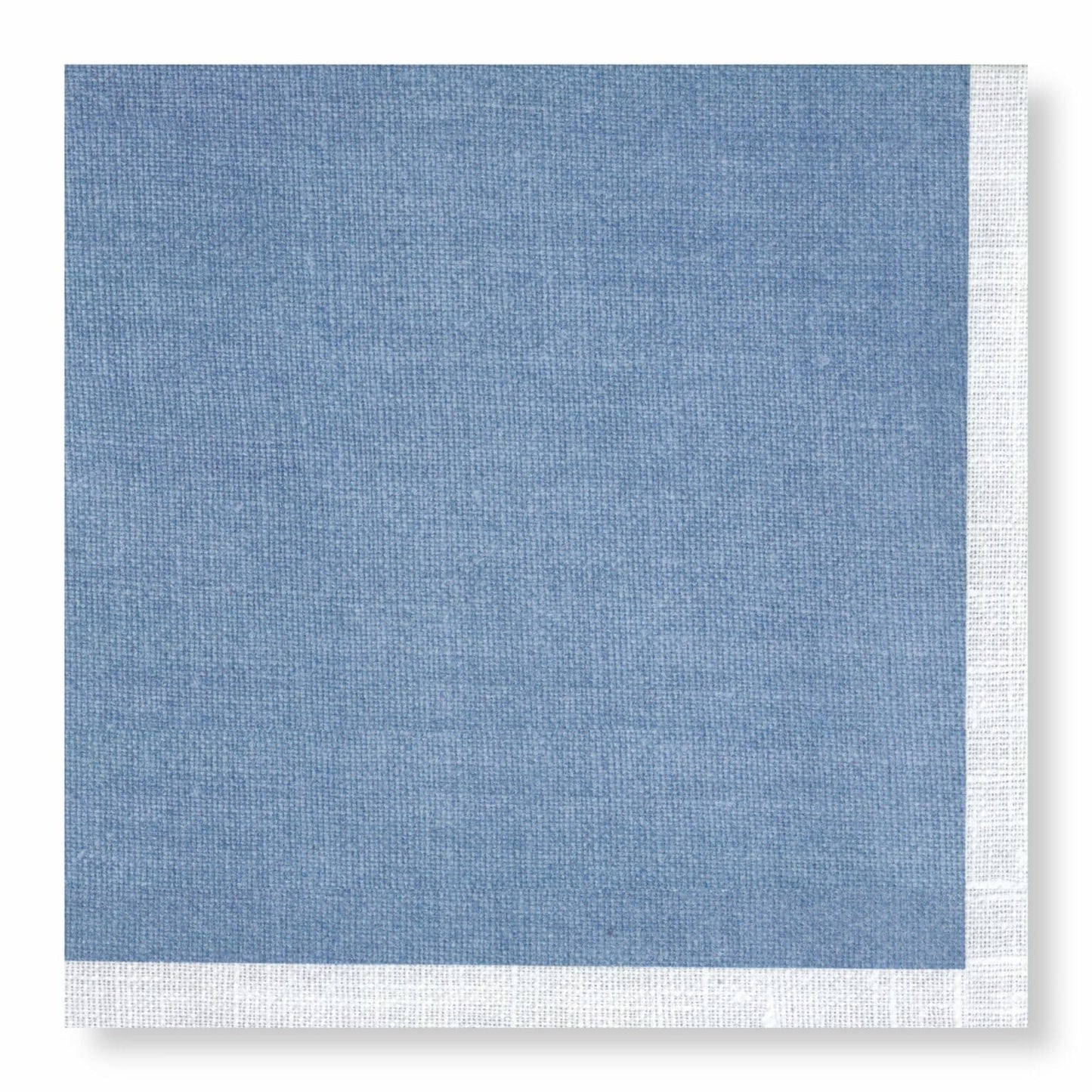Linen Blue Dinner Paper Napkins- 20pk- Manor Road