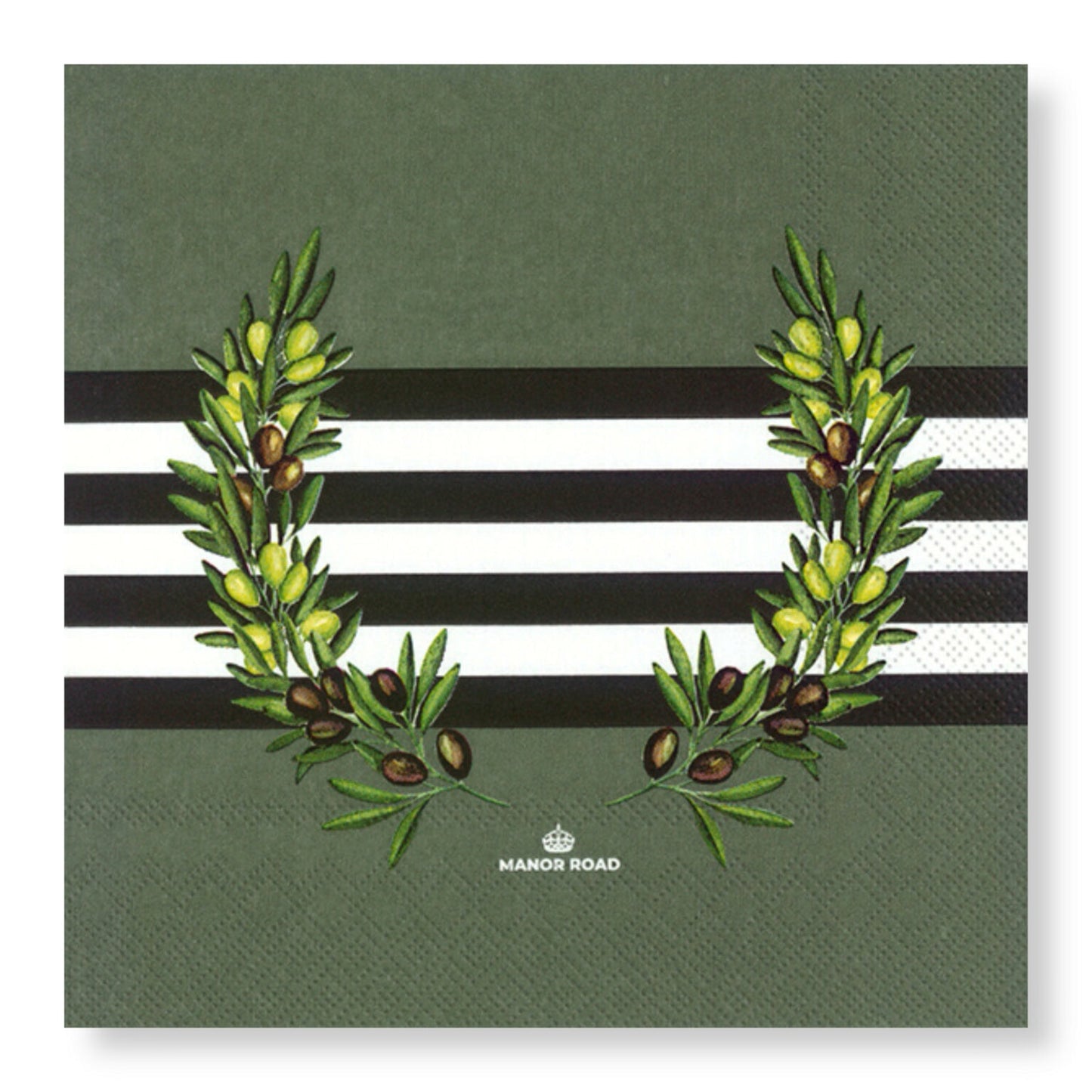 The Olive Dinner Paper Napkins- 20pk- Manor Road