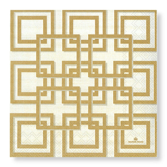 Luxor Dinner Paper Napkins- 20pk- Manor Road