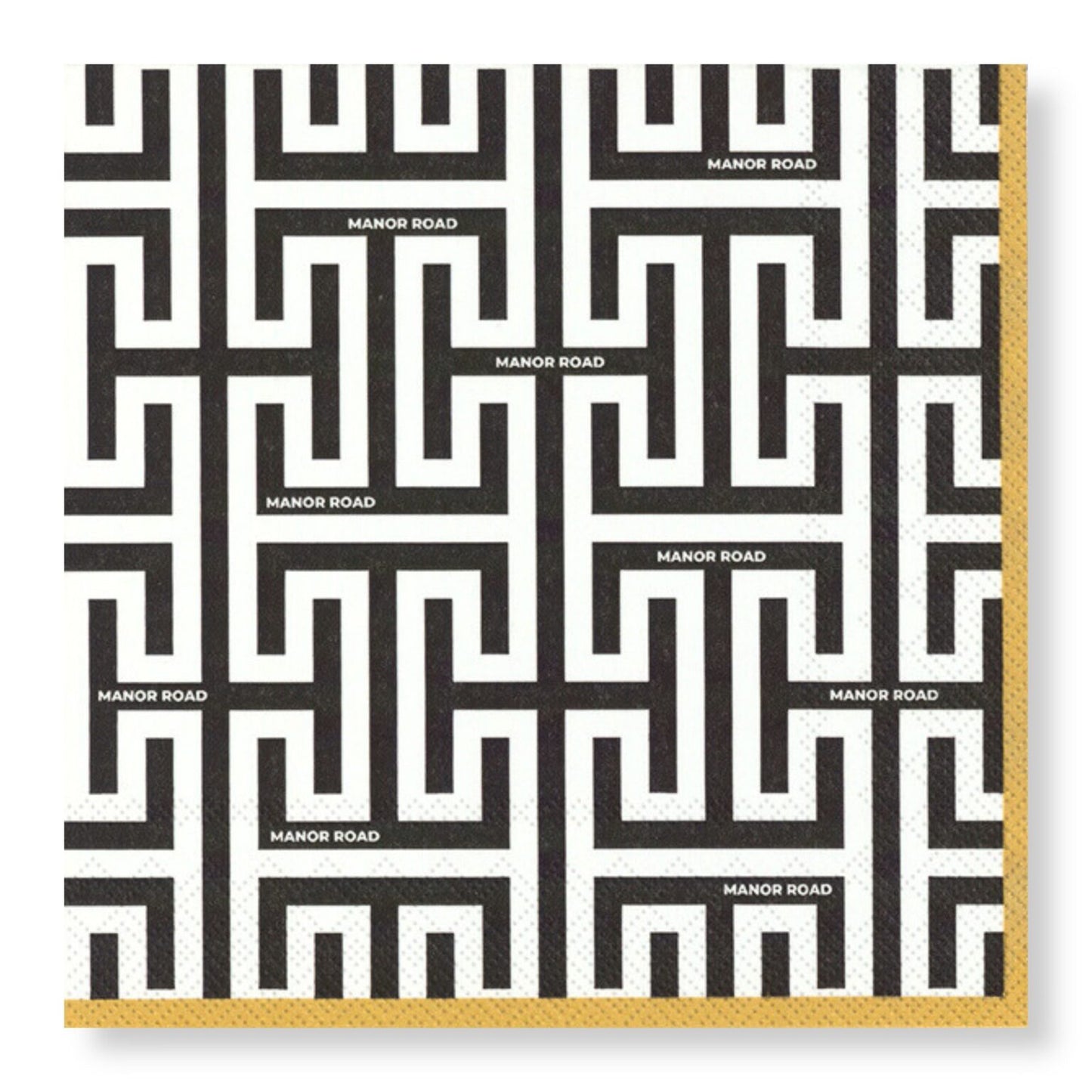 Geolux Dinner Paper Napkins- 20pk- Manor Road