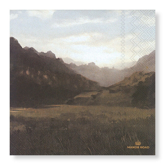 The Landscape Dinner Paper Napkin- 20pk- Manor Road