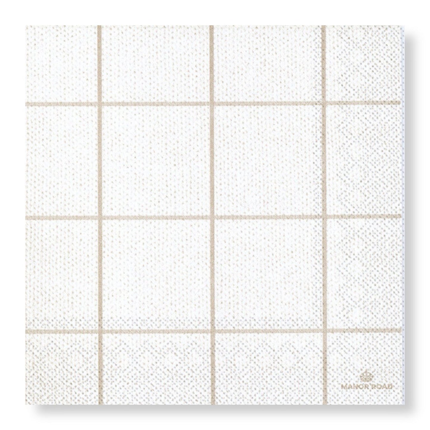 Woodland Weave Luncheon Paper Napkin- 20pk- Manor Road
