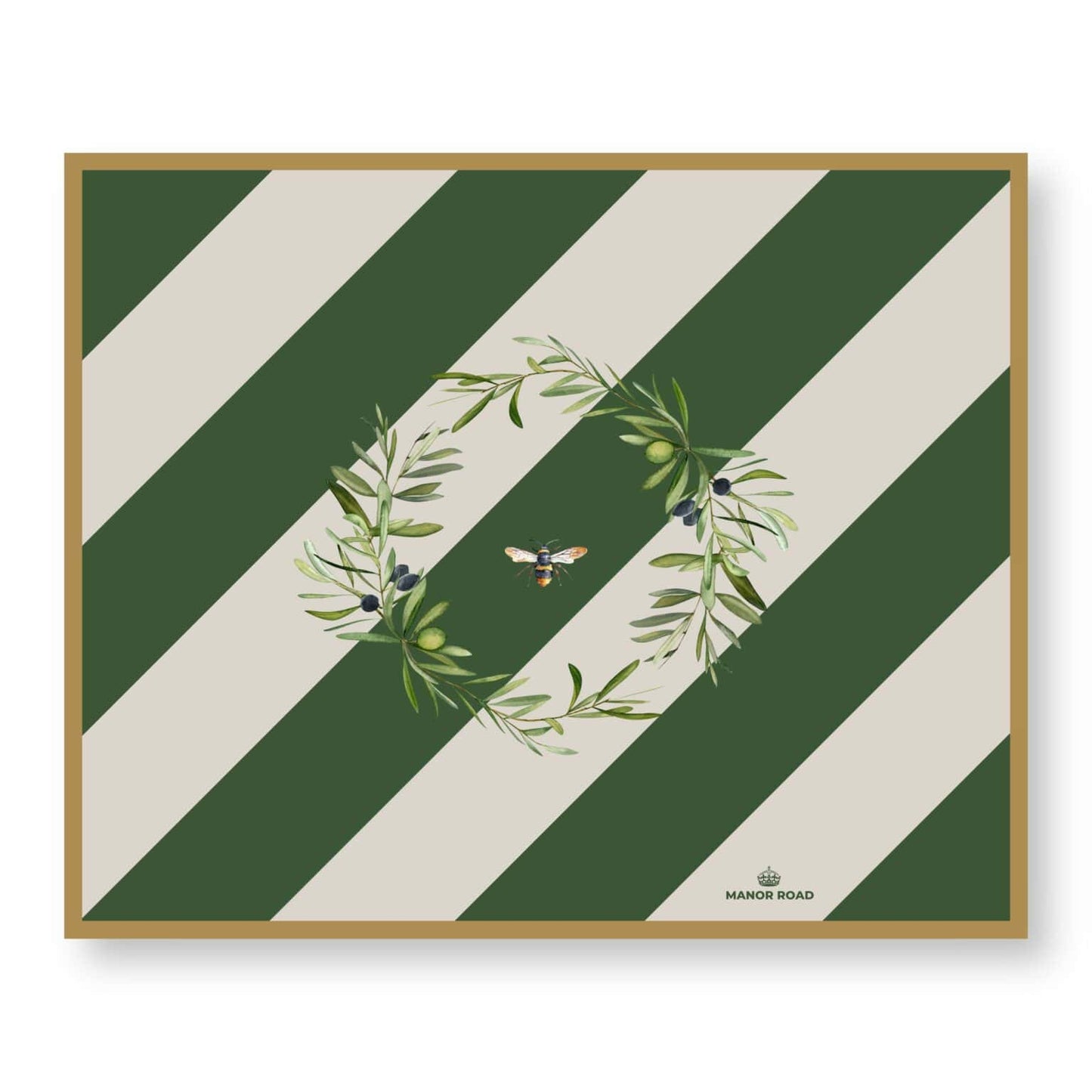 Olive & Bee Paper Placemat Pad- 30 Sheets- Manor Road