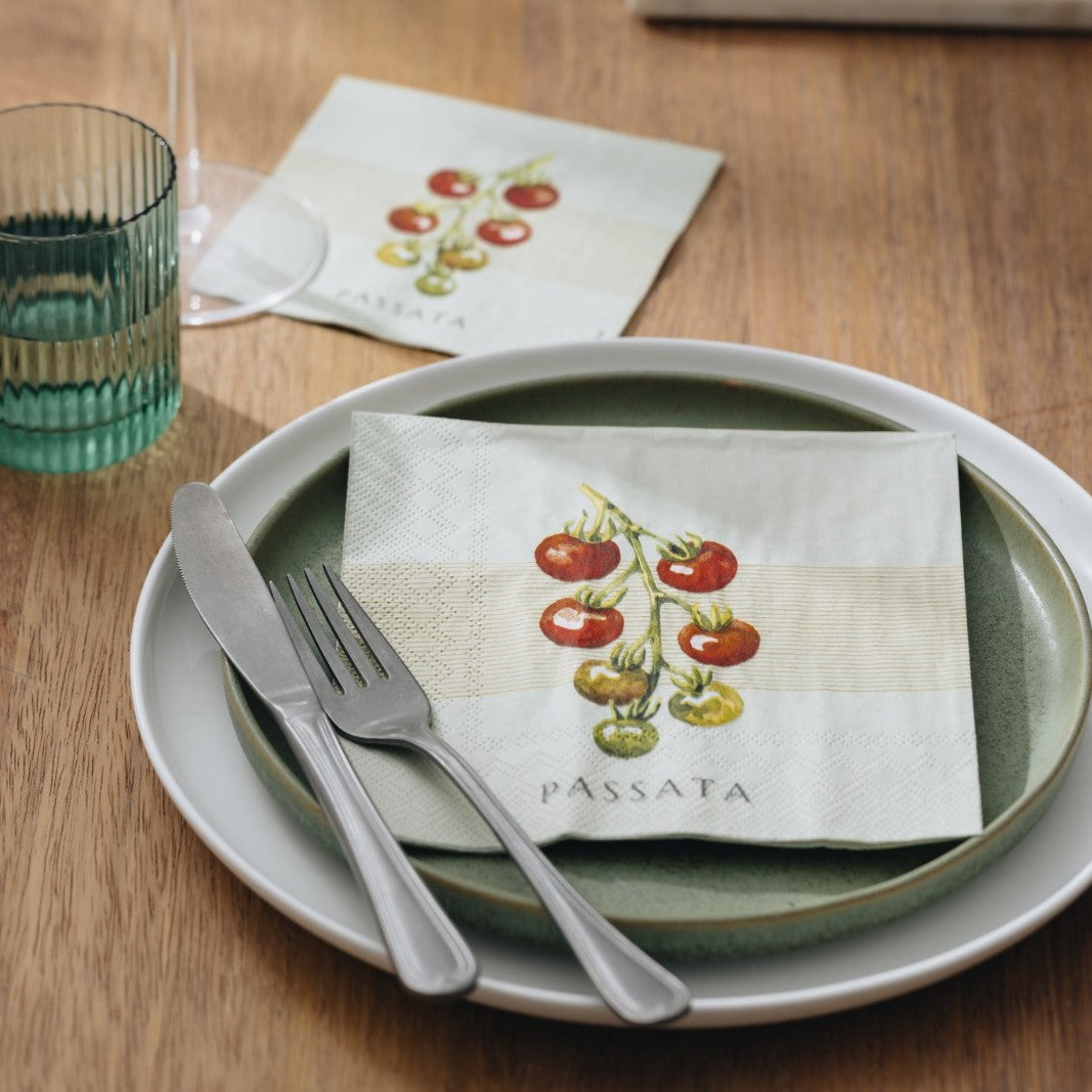 Passata Luncheon Paper Napkin- 20pk- Manor Road