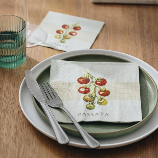 Passata Cocktail Paper Napkin- 20pk- Manor Road