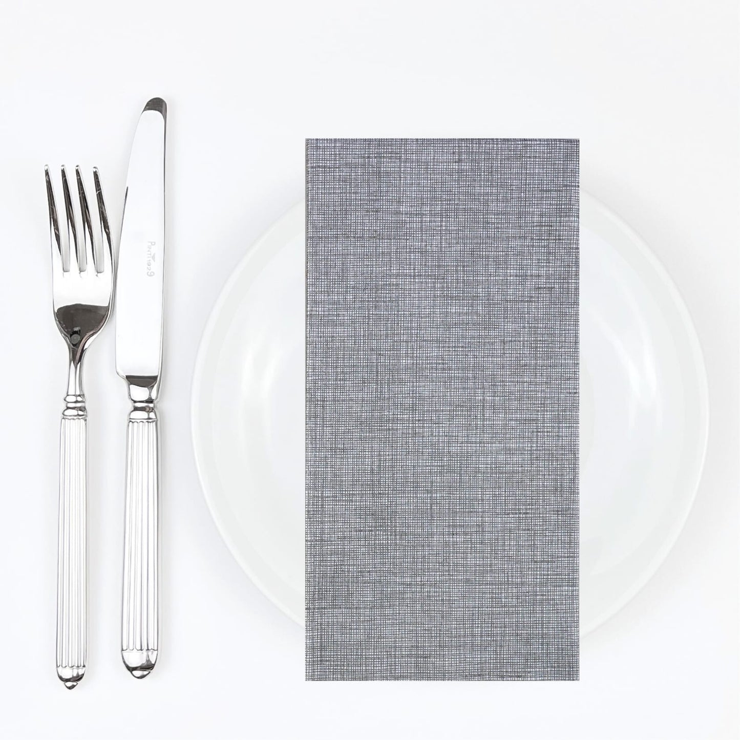 Sofia Grey Extra Soft Rectangle Paper Napkins- 50pk- Bionap