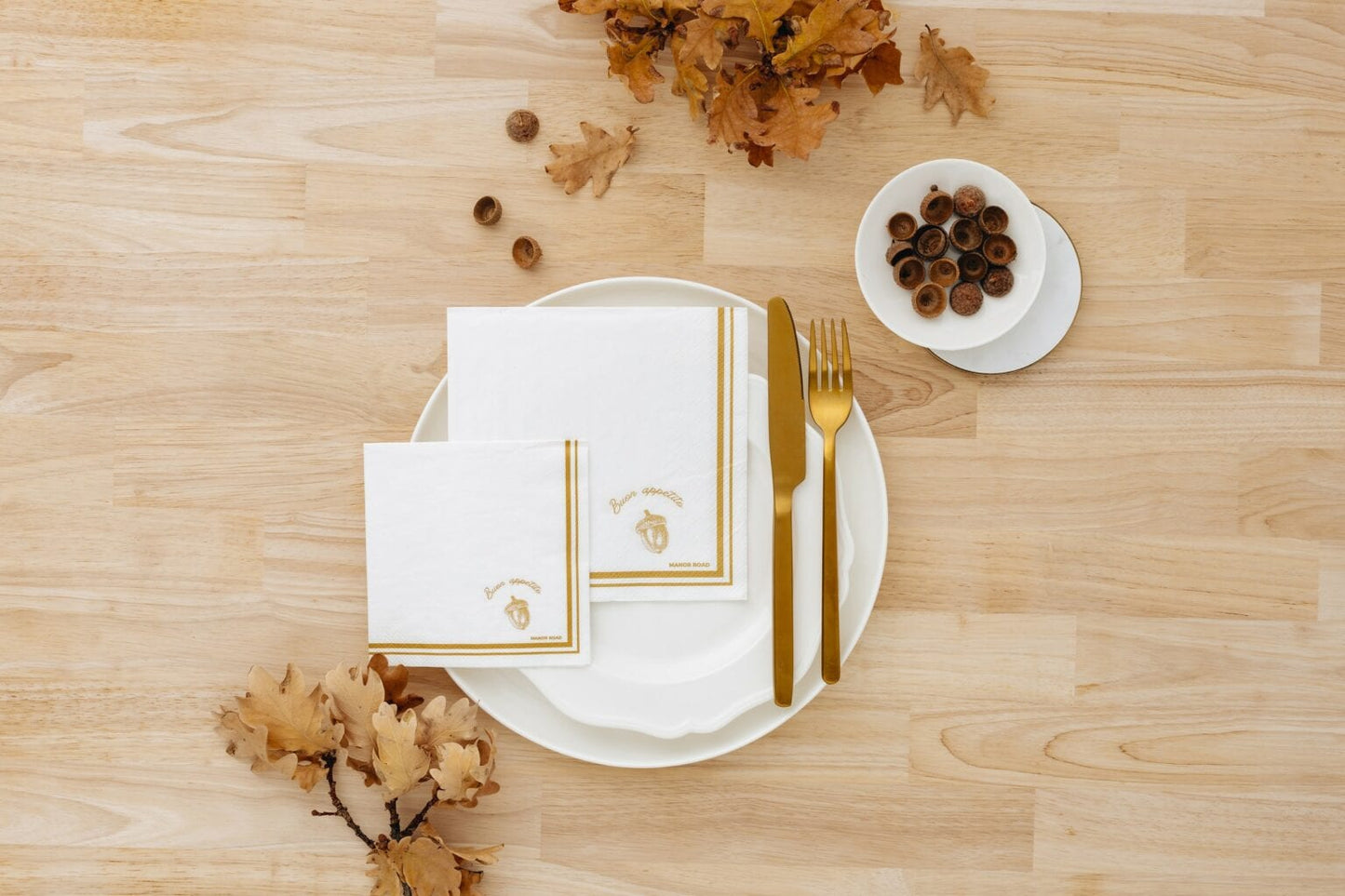 Buon Appetito Luncheon Paper Napkin- 20pk- Manor Road