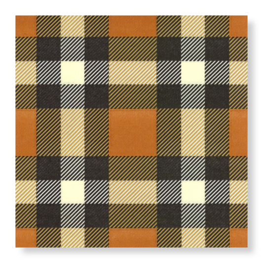 Classic Plaid Dinner Paper Napkins- 20pk- Manor Road